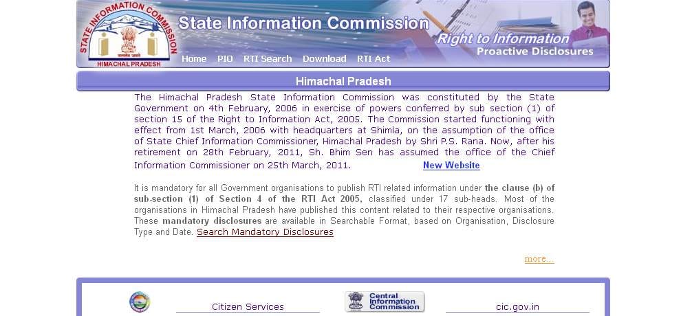 acting chief information commissioner file missing