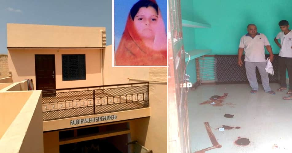couple dead body, married lady and boy found dead in room in sonipat of haryana
