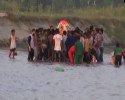 Four Hindu devotees drown while immersing Lord Ganesha idol