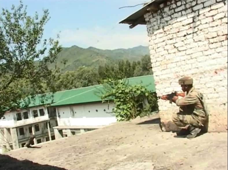 encounter and search operation continue in poonch