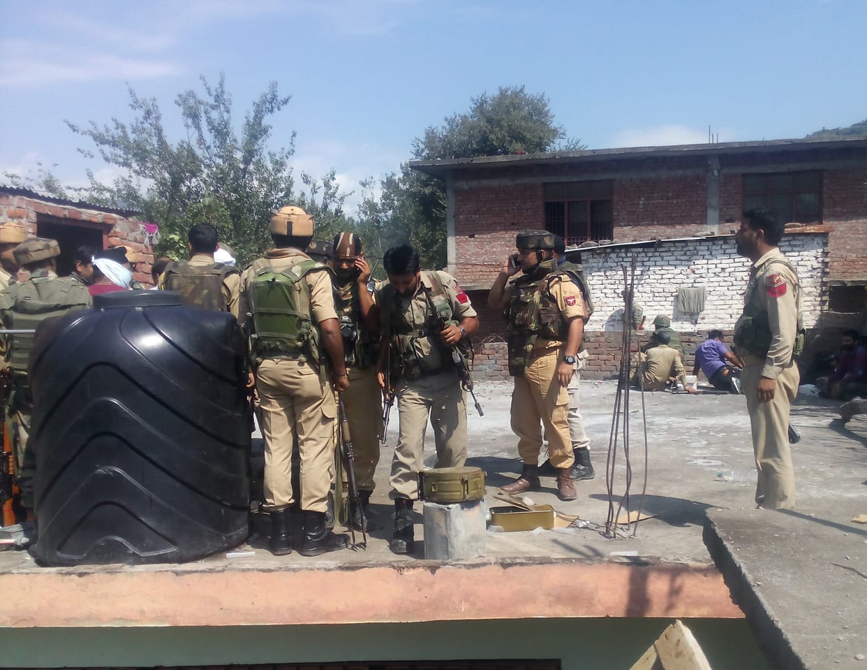 Army headquarters was a target by terrorist