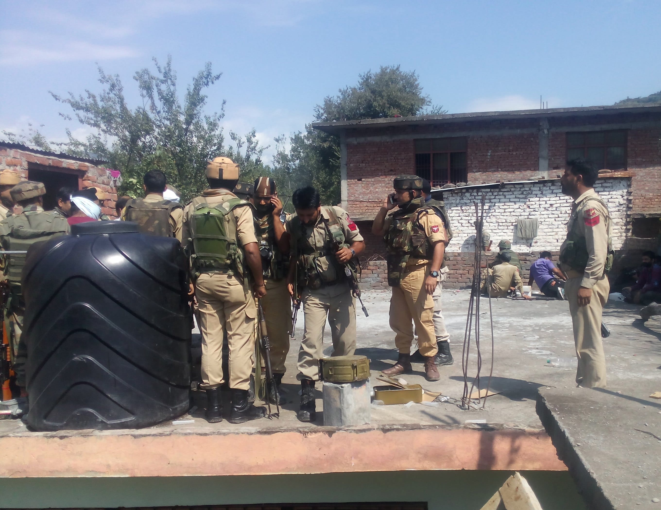 encounter and search operation continue in poonch