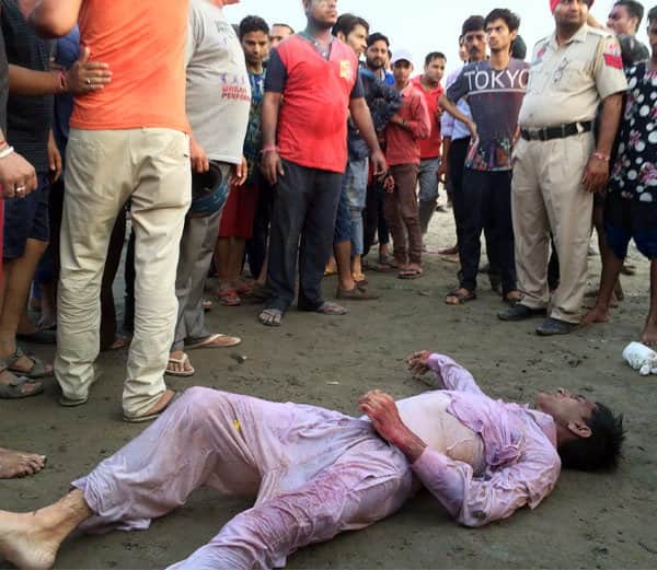 four boys drowned in satluj river in ludhiana during ganesh visarjan