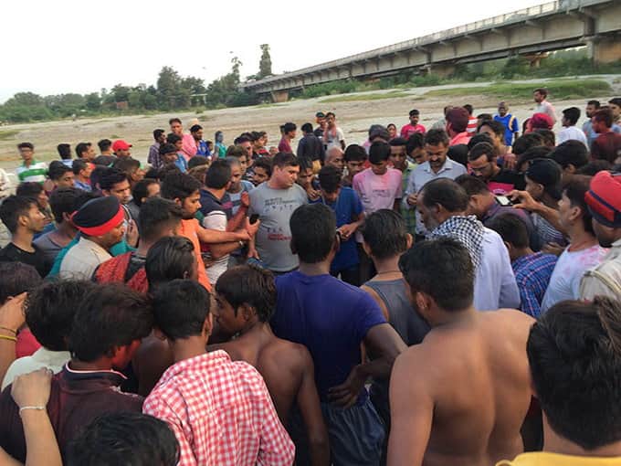 four boys drowned in satluj river in ludhiana during ganesh visarjan
