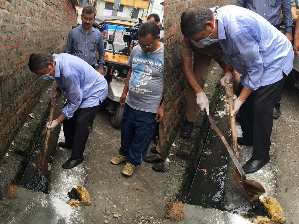 uttarakhand cm involved in police anti dengue campaign
