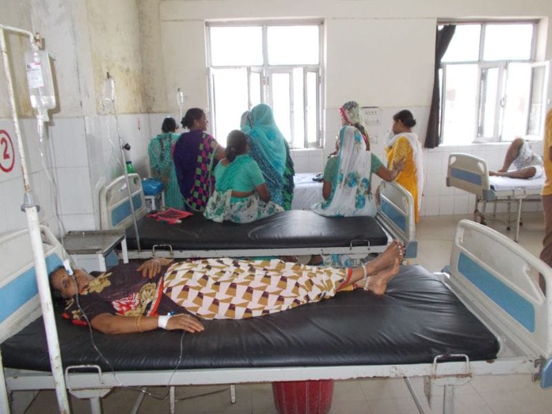 Knock in the district, said meningitis