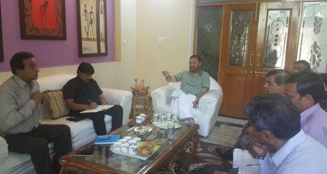 Mayor officials convened a meeting of the sick house