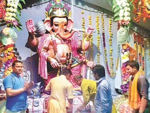 ganesh festival kaushambi