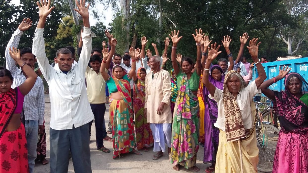 People angry at the accused were not arrested