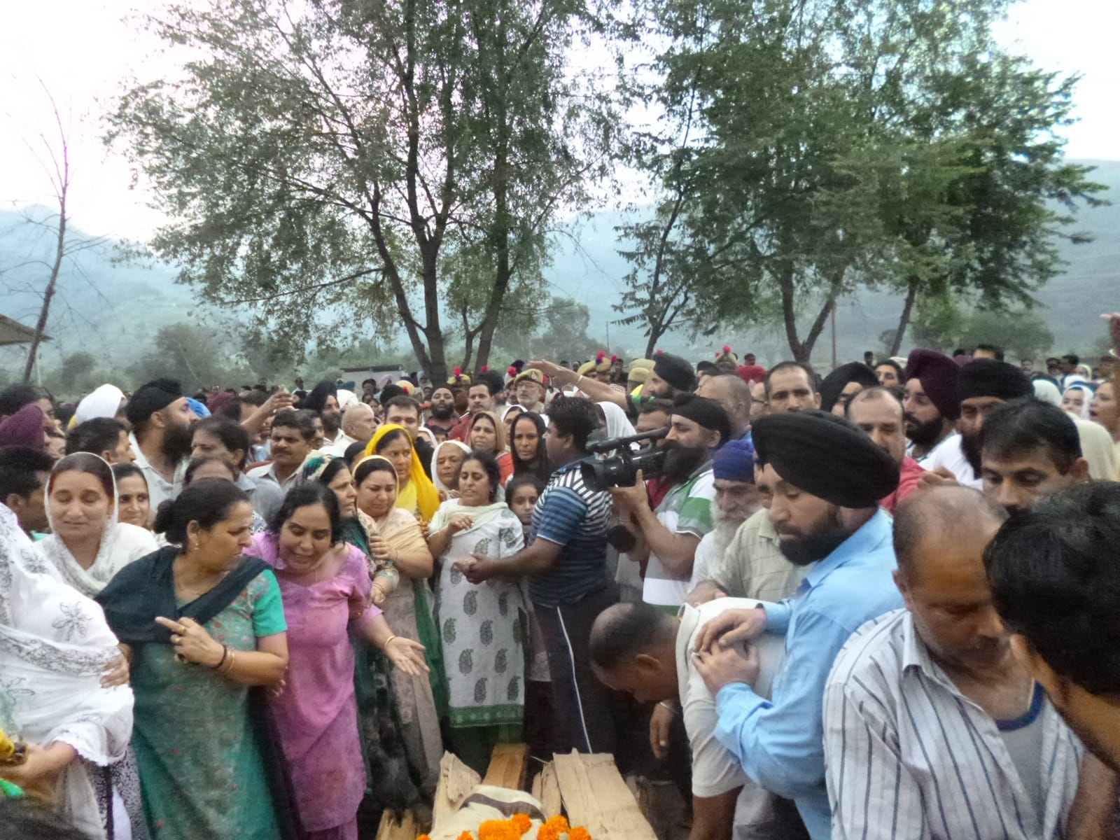 martyr Rajendra saved many lives