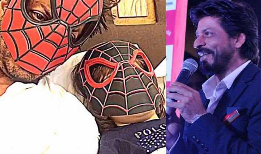 shahrukh become spiderman for abram