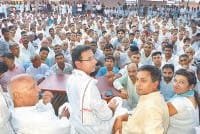jind, harayana, surjewala says, bjp govt, fails, insurance policy, failed,  harayana