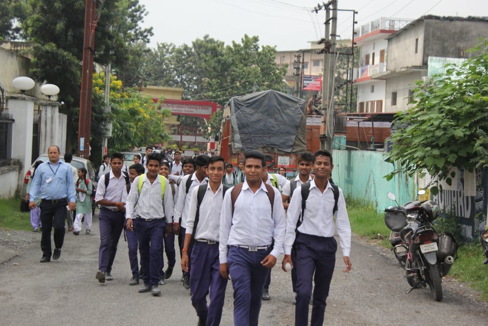 teachers protest in dehradun