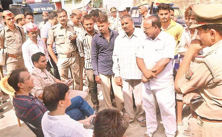 The two communities clashed in disputed buffalo Bhujpura
