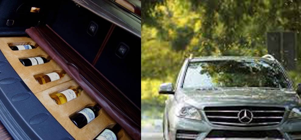 Businessman supplies wine in Mercedes-Benz, police seized expensive foreign bottles