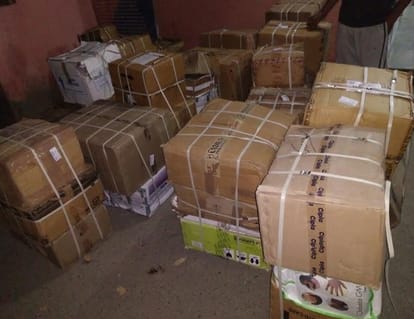 medicine was being brought to train 18 million