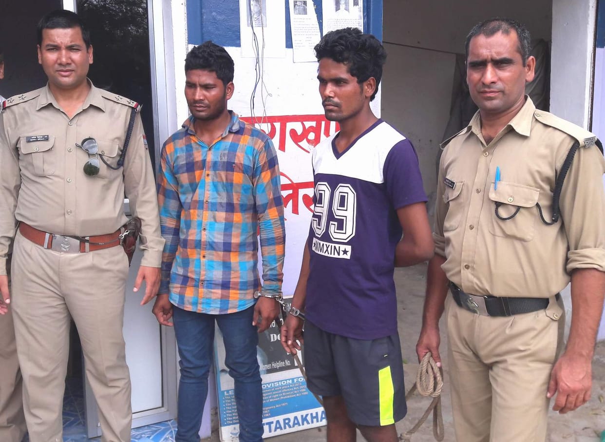 two accuse arrested, theft incident reveald