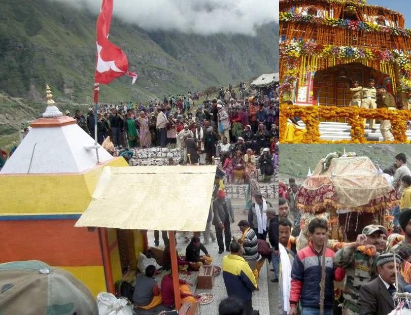 badrinath went to mana village to meet his mother.