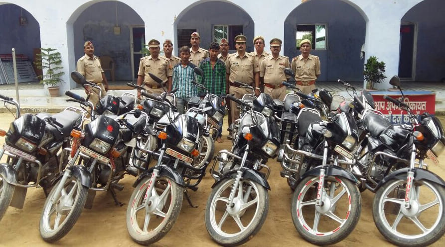 12 bikes recovered, two arrested