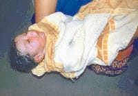 throw child, mother arrested, police, kaithal