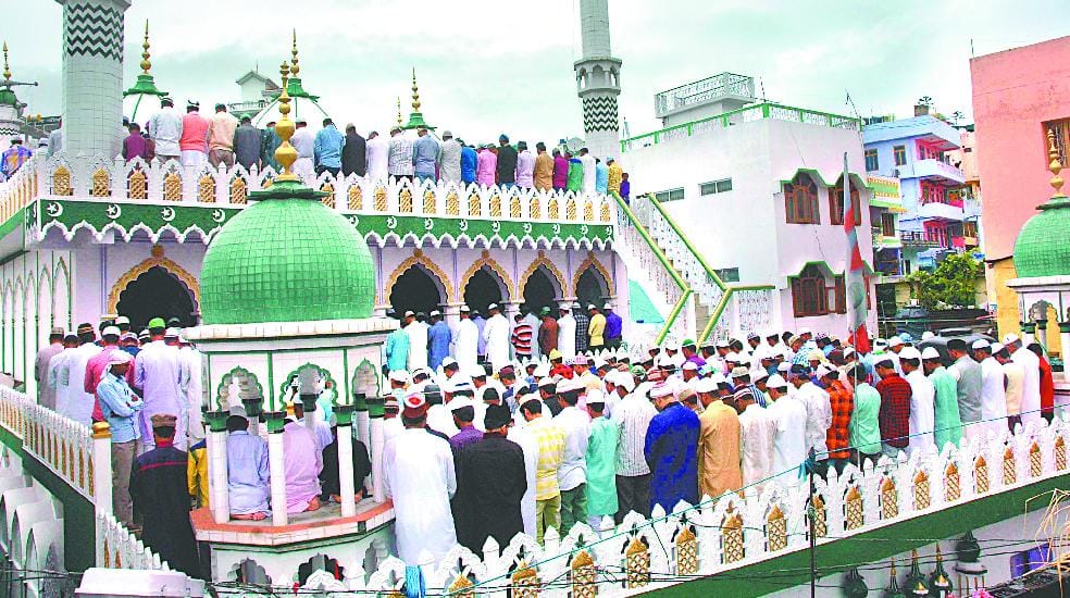 Idgah, sought peace prayers