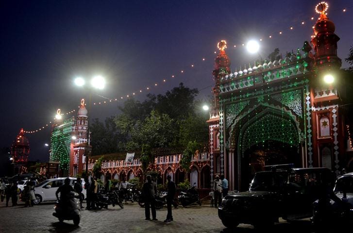 Eid - ul-Adha , the festival of sacrifice today , security arrangements will