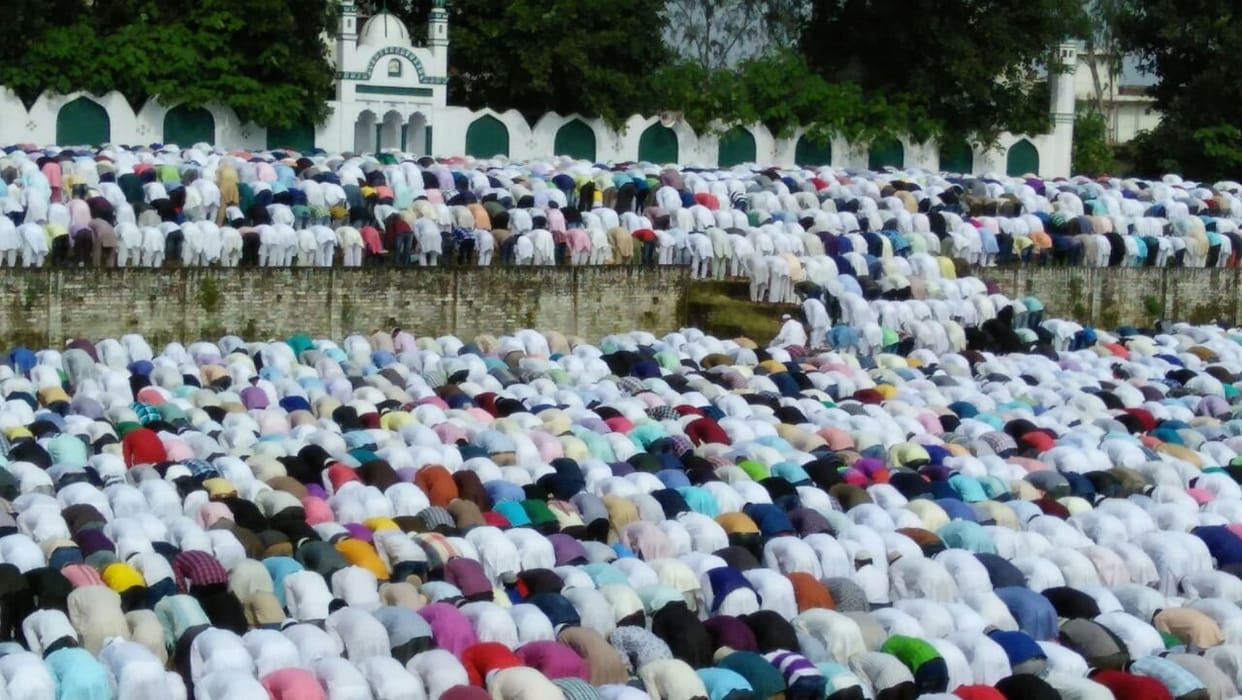 Eid celebratedin ghazipur
