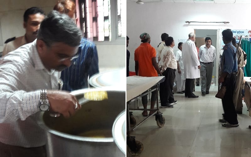 lucknow hospital inspection by arun sinha