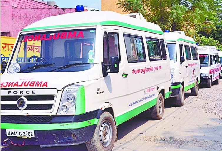 Ambulance service stalled
