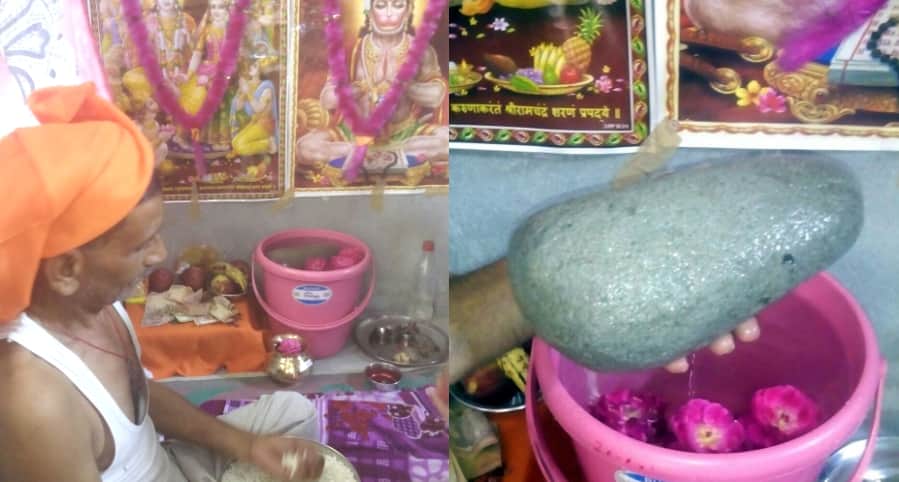 Mysterious Stone Found in Beas River Hamirpur.