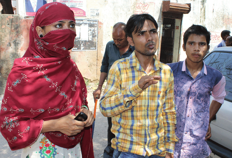 Nazia beaten in court