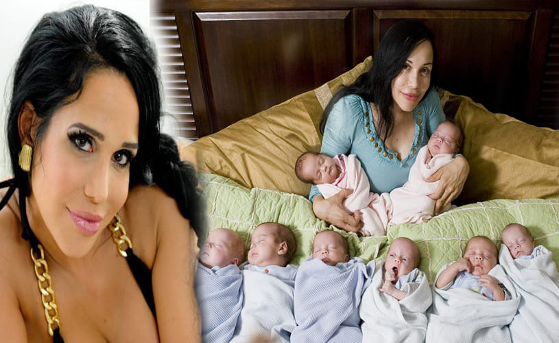 Controversial mother of 14 children Natalie Suleman 