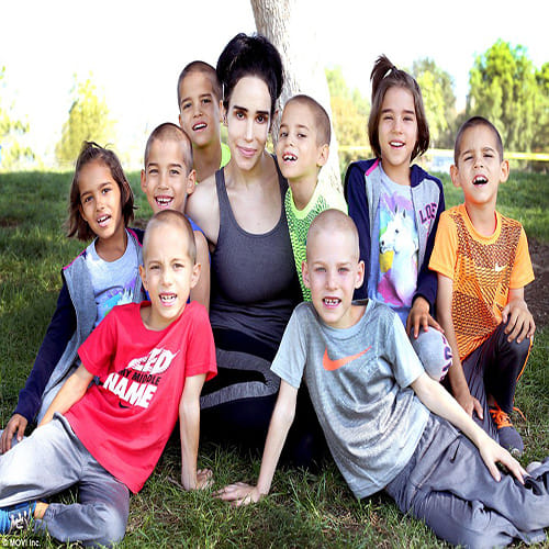 Controversial mother of 14 children Natalie Suleman 