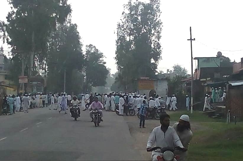 Roit at Mishrwala Ponta sahib During Bakrid, live photos