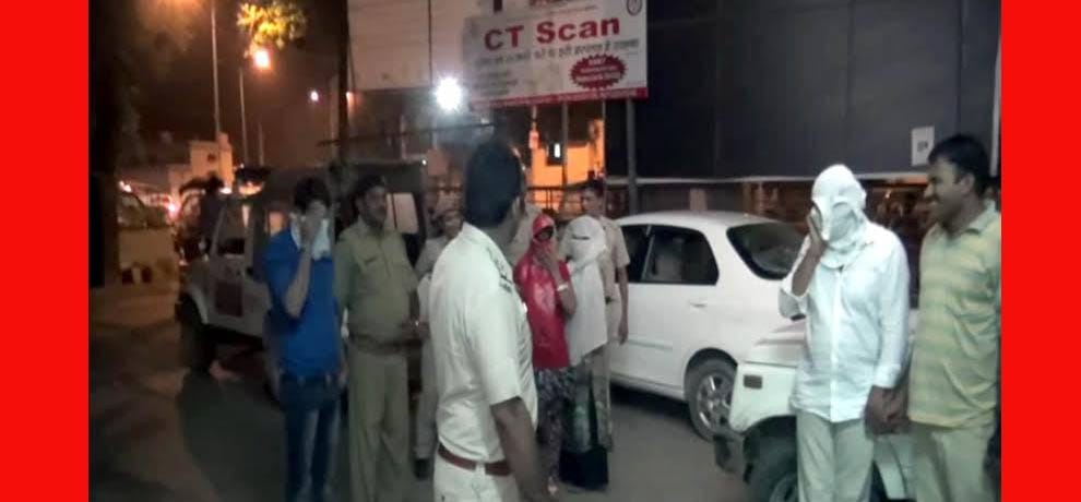 Sex racket was running behind the name of massage parlors, seven caught red handed 