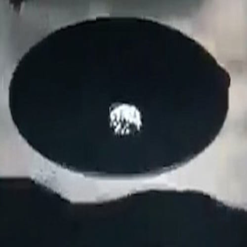 viral video of UFO in remote village