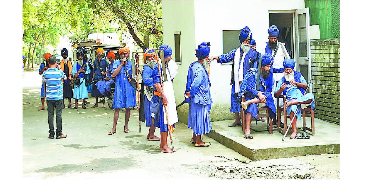 gurudwara, nihang, yamunanagar, haryana, police