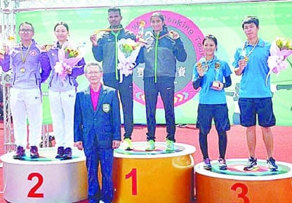 Archery Dhanaura daughter bang