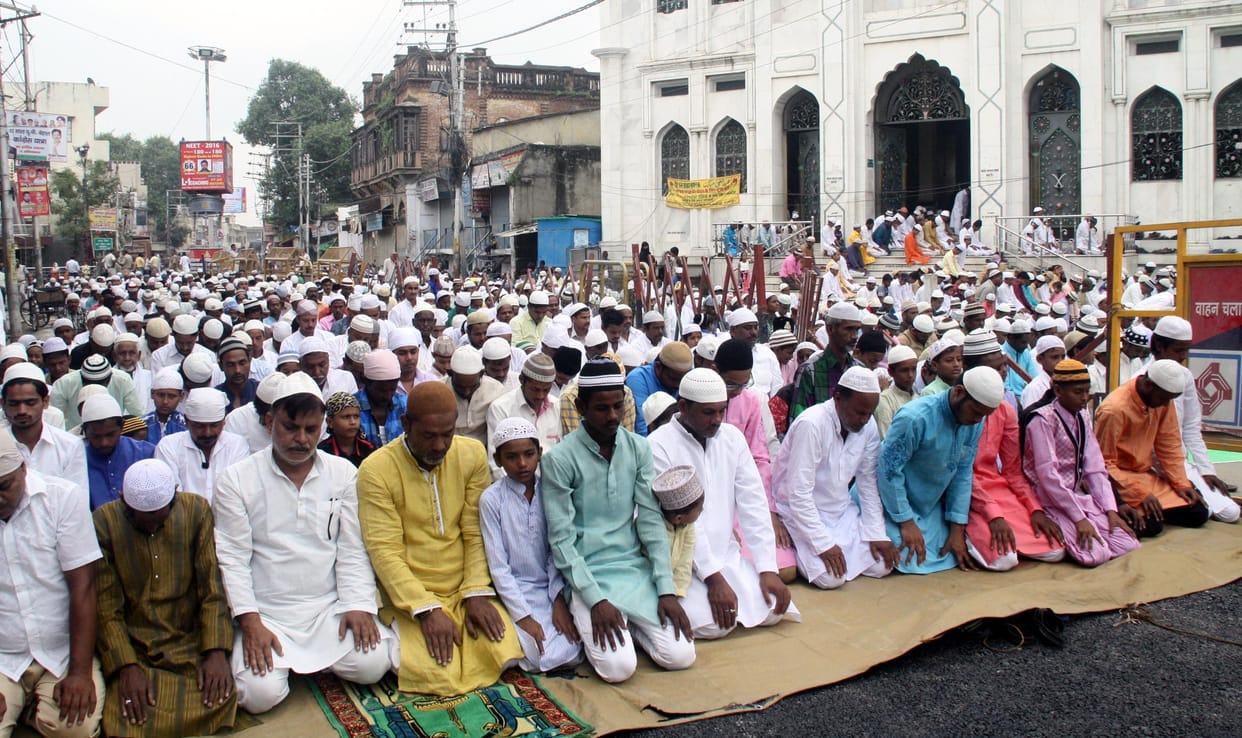 After praying to God the sacrifice Khwani