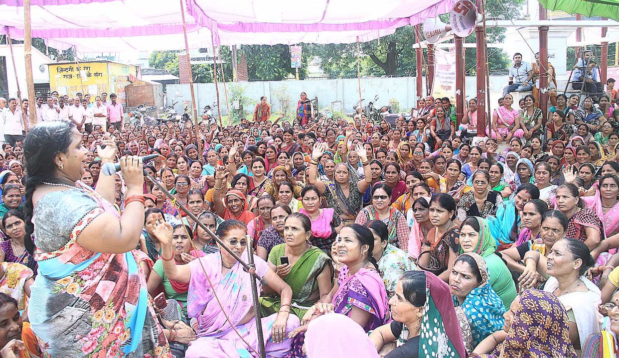 Anganwadi Teachers Association support
