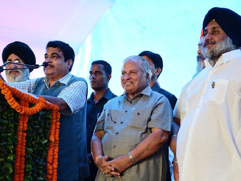 Union Road Transport Minister, Deputy Chief Minister Sukhbir Singh, the Union government, Ropar