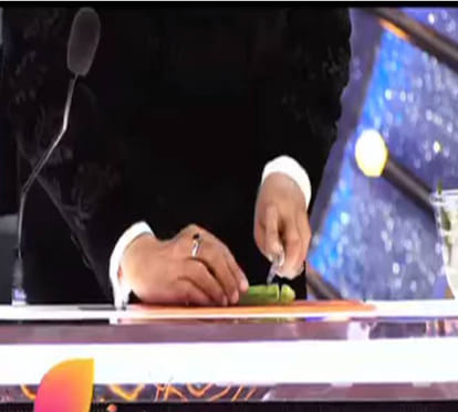 When Amitabh Bachchan cut vegetables 