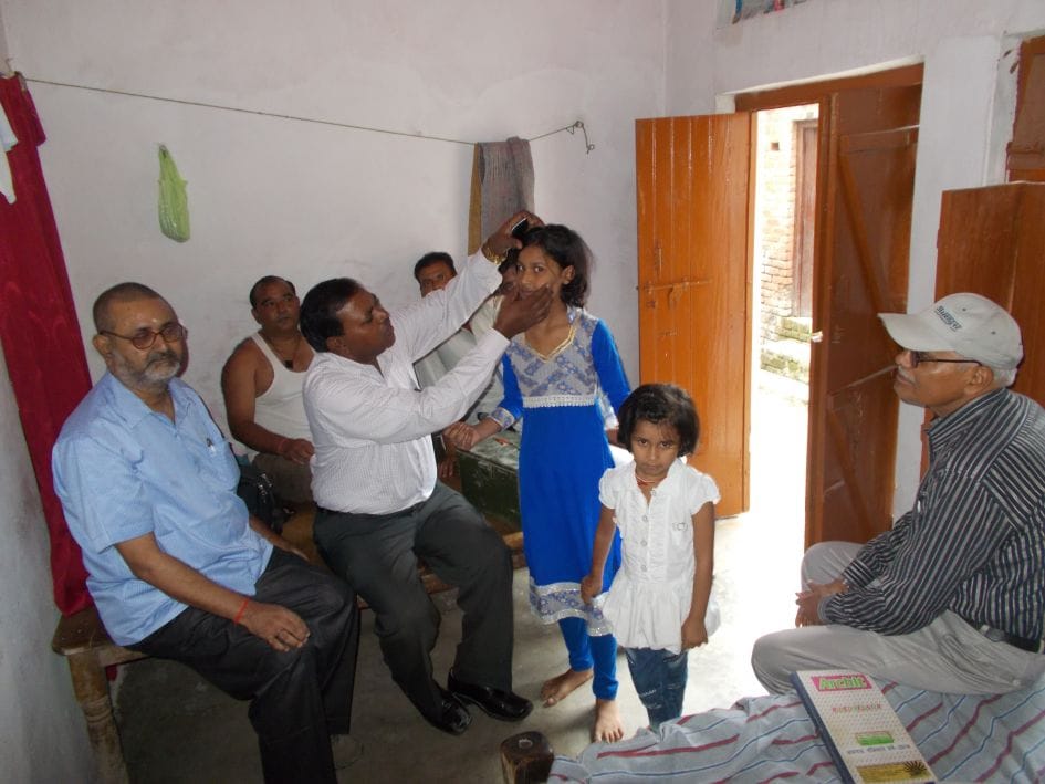 Mahmoud ran into the city health department team on dengue reported