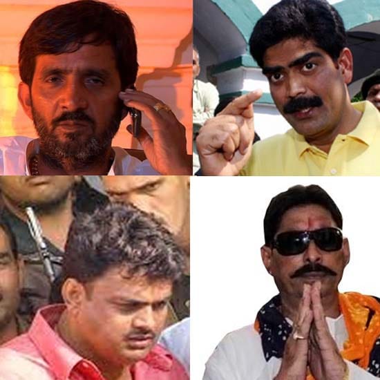 list of Bahubali leaders who famoused in Bihar