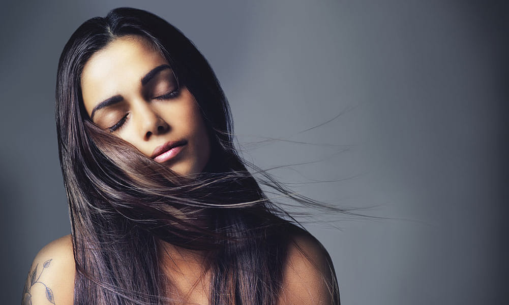 cold drink for silky hair