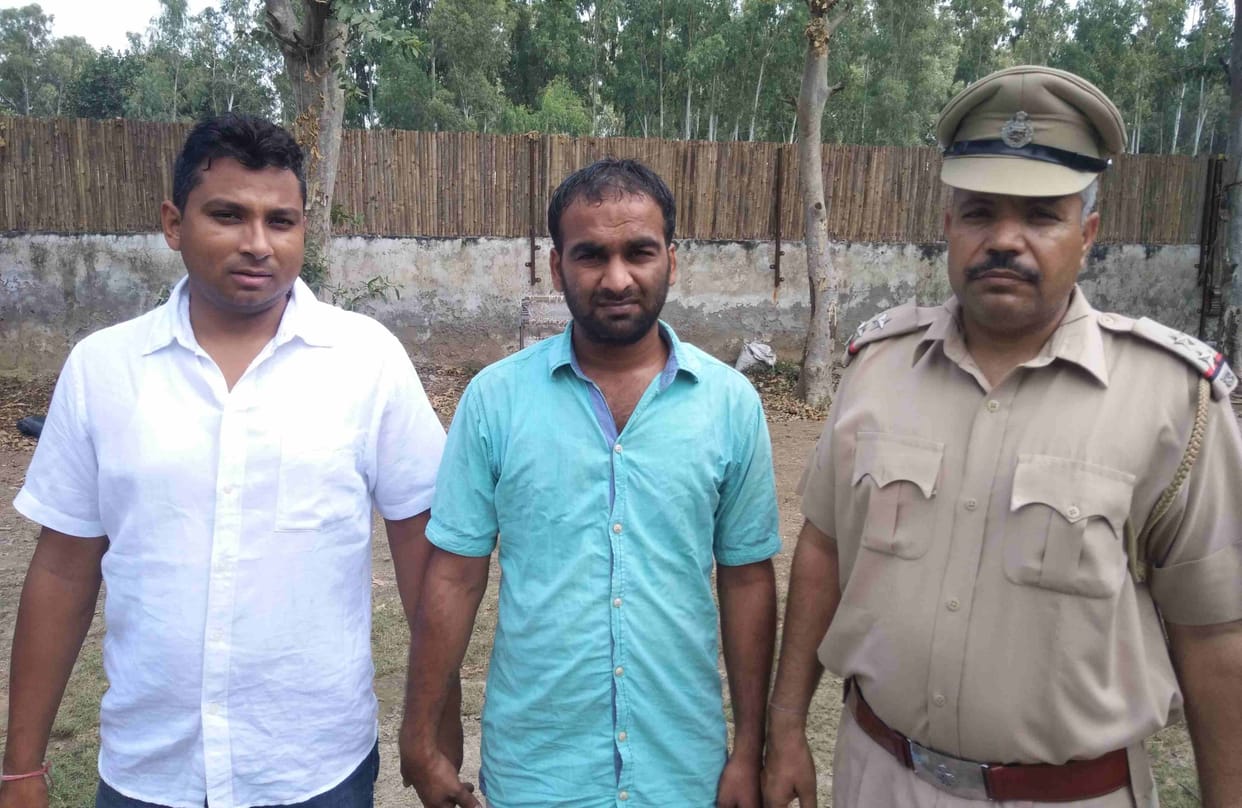 police, arrest, crime, police, arrested, wanted, criminal case, jitendra, rohtak, haryana