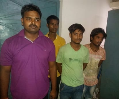  police caught vehicle thieves in lucknow.