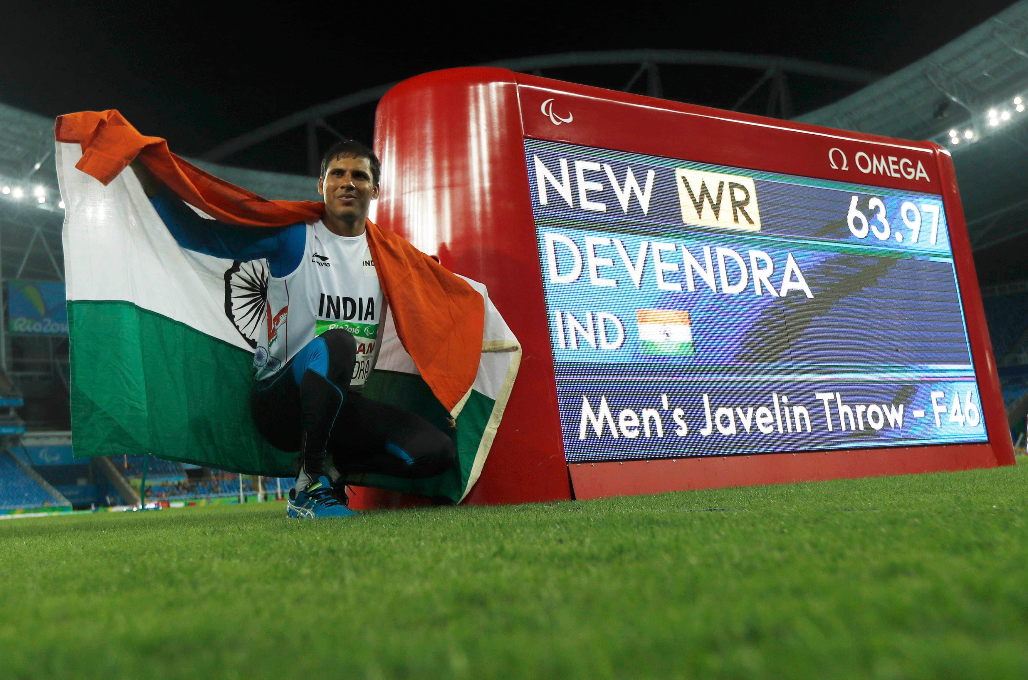 Rajasthan govt awards Rs 75 lakh to Rio Paralympic gold medallist 