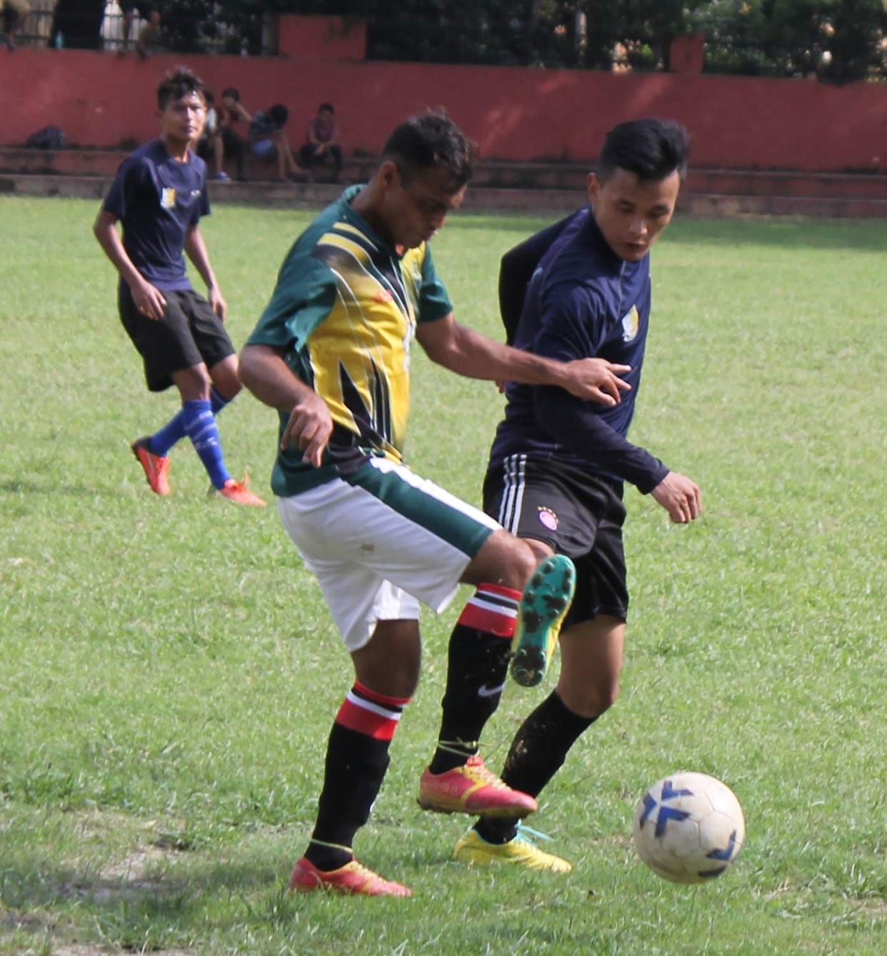garhwal rifle and doon star in football quarter final.