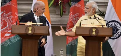 मोदी और अफगानिस्तान के राष्ट्रपति